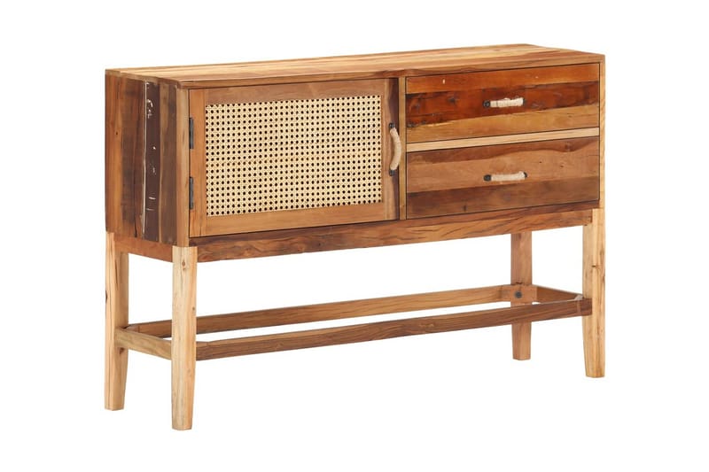 Skänk 118x30x76 cm massivt återvunnet trä - Brun - Förvaring - Förvaringsmöbler - Skänkar & sideboards