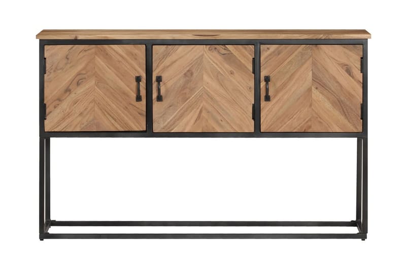 Skänk 120x30x75 cm massivt akaciaträ - Brun - Skänkar & sideboards