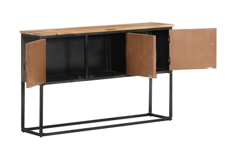 Skänk 120x30x75 cm massivt akaciaträ - Brun - Skänkar & sideboards