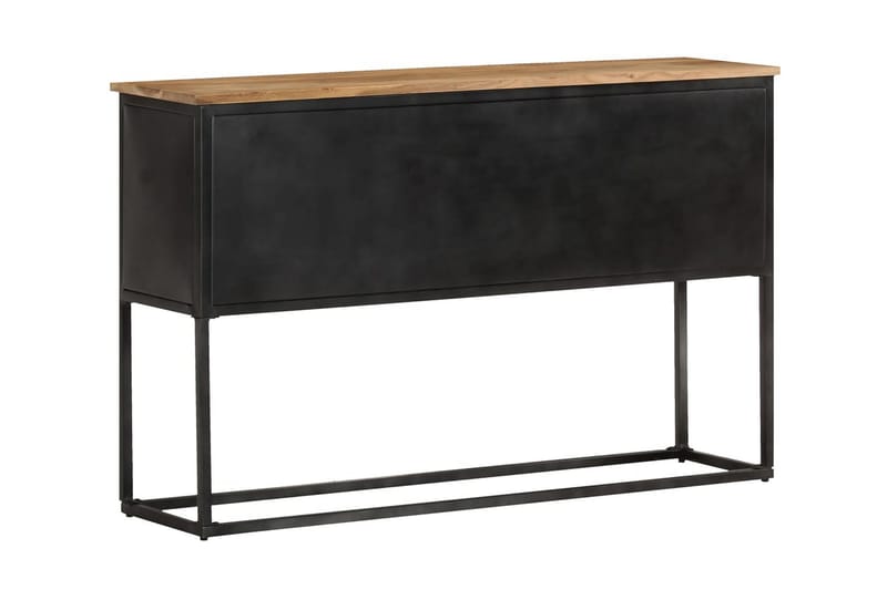 Skänk 120x30x75 cm massivt akaciaträ - Brun - Skänkar & sideboards