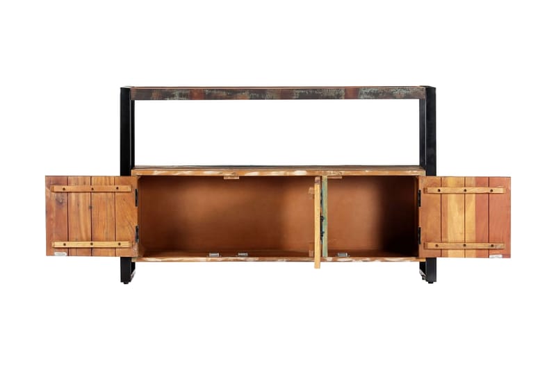 Skänk 120x30x75 cm massivt återvunnet trä - Brun - Förvaring - Förvaringsmöbler - Skänkar & sideboards