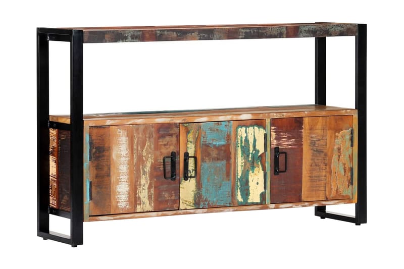 Skänk 120x30x75 cm massivt återvunnet trä - Brun - Förvaring - Förvaringsmöbler - Skänkar & sideboards