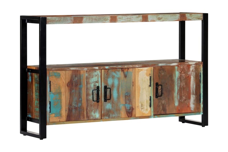 Skänk 120x30x75 cm massivt återvunnet trä - Brun - Förvaring - Förvaringsmöbler - Skänkar & sideboards