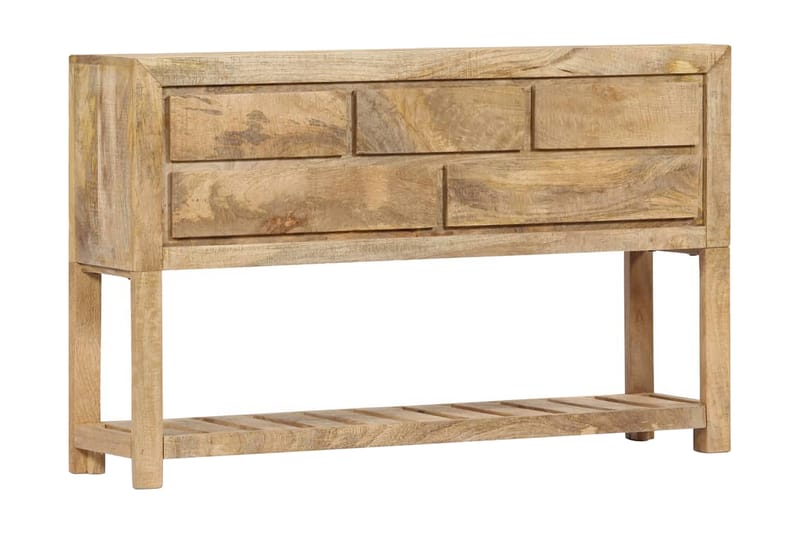 Skänk 120x30x75 cm massivt mangoträ - Brun - Förvaring - Förvaringsmöbler - Skänkar & sideboards