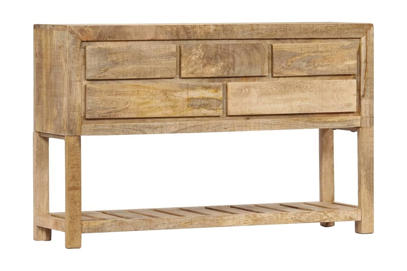 Skänk 120x30x75 cm massivt mangoträ - Brun - Förvaring - Förvaringsmöbler - Skänkar & sideboards