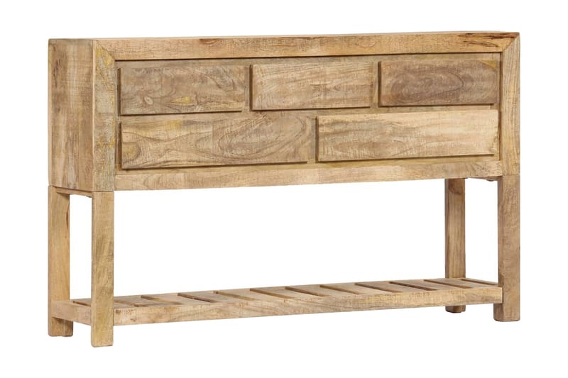 Skänk 120x30x75 cm massivt mangoträ - Brun - Förvaring - Förvaringsmöbler - Skänkar & sideboards