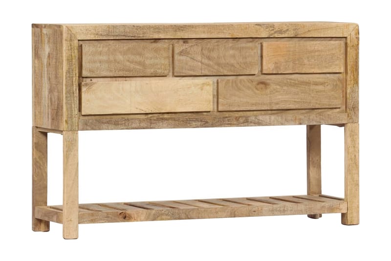 Skänk 120x30x75 cm massivt mangoträ - Brun - Förvaring - Förvaringsmöbler - Skänkar & sideboards