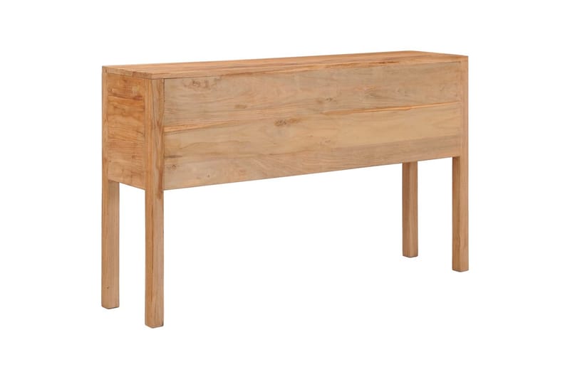 Skänk 125x30x75 cm massiv teak - Brun - Förvaring - Förvaringsmöbler - Skänkar & sideboards