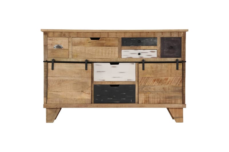 Skänk 140x38x90 cm massivt mangoträ - Brun - Förvaring - Förvaringsmöbler - Skänkar & sideboards