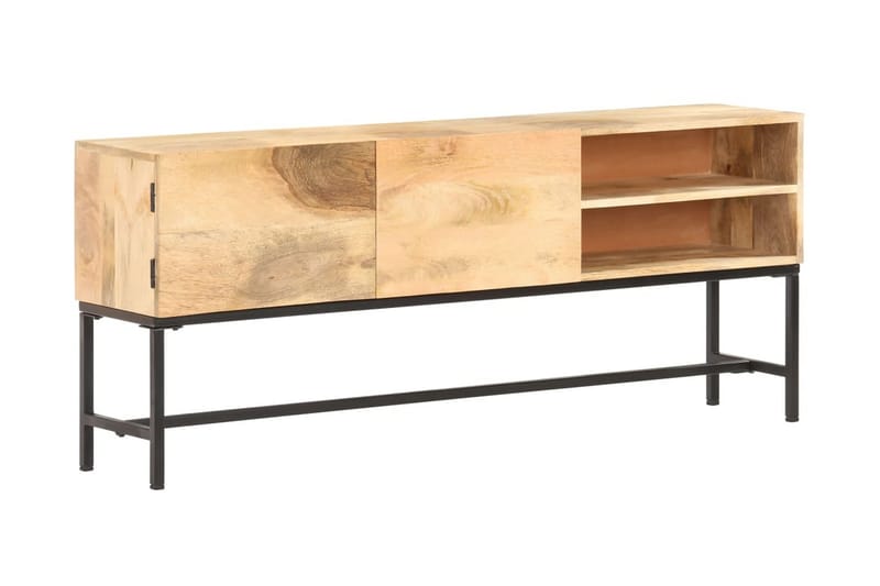 Skänk 145x30x60 cm massivt mangoträ - Brun - Förvaring - Förvaringsmöbler - Skänkar & sideboards