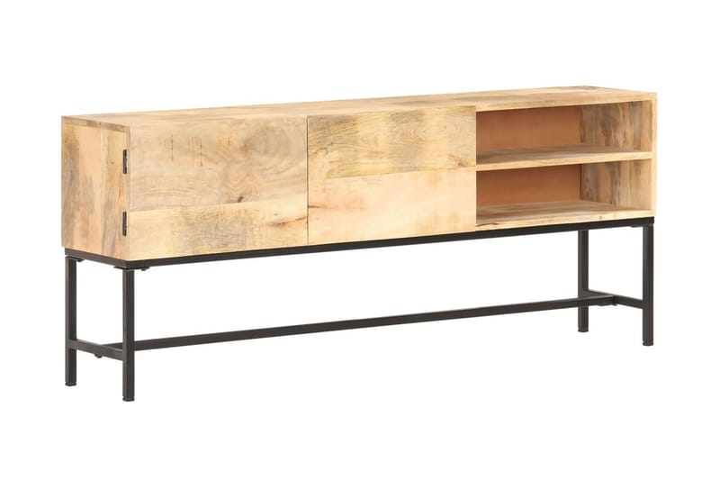 Skänk 145x30x60 cm massivt mangoträ - Brun - Förvaring - Förvaringsmöbler - Skänkar & sideboards