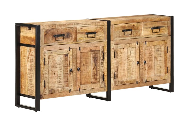 Skänk 172x35x80 cm massivt mangoträ - Brun - Förvaring - Förvaringsmöbler - Skänkar & sideboards