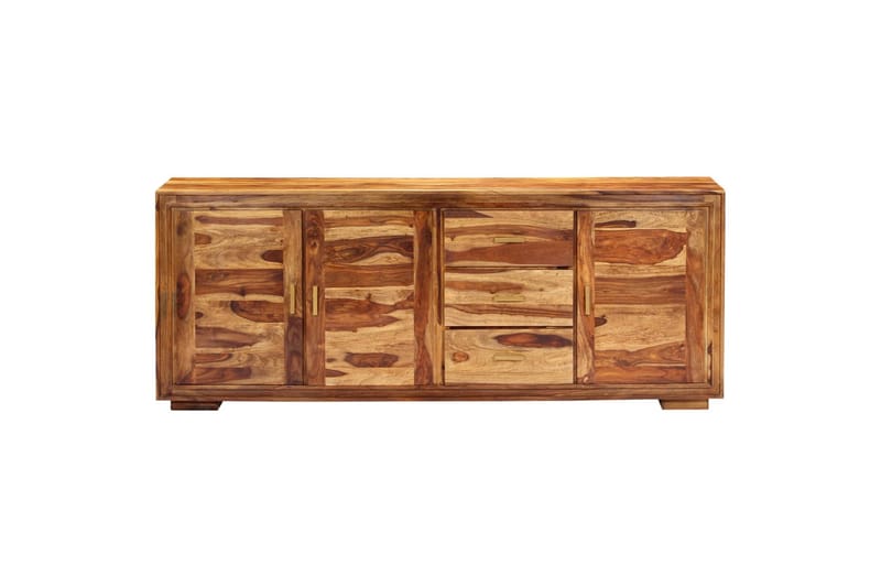 Skänk 200x40x80 cm massivt sheshamträ - Brun - Förvaring - Förvaringsmöbler - Skänkar & sideboards