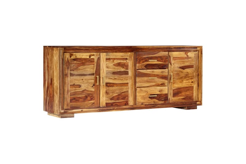 Skänk 200x40x80 cm massivt sheshamträ - Brun - Förvaring - Förvaringsmöbler - Skänkar & sideboards