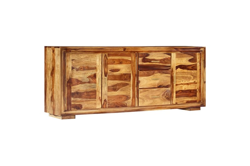 Skänk 200x40x80 cm massivt sheshamträ - Brun - Förvaring - Förvaringsmöbler - Skänkar & sideboards