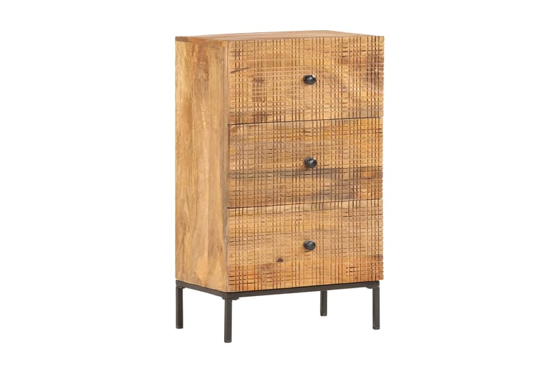 Skänk 45x30x75 cm massivt mangoträ - Brun - Förvaring - Förvaringsmöbler - Skänkar & sideboards