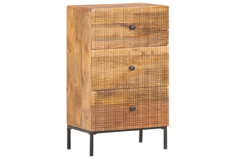 Skänk 45x30x75 cm massivt mangoträ - Brun - Förvaring - Förvaringsmöbler - Skänkar & sideboards