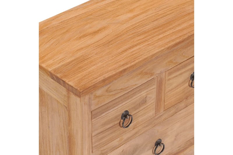 Skänk 50x30x90 cm massiv teak - Brun - Förvaring - Förvaringsmöbler - Skänkar & sideboards