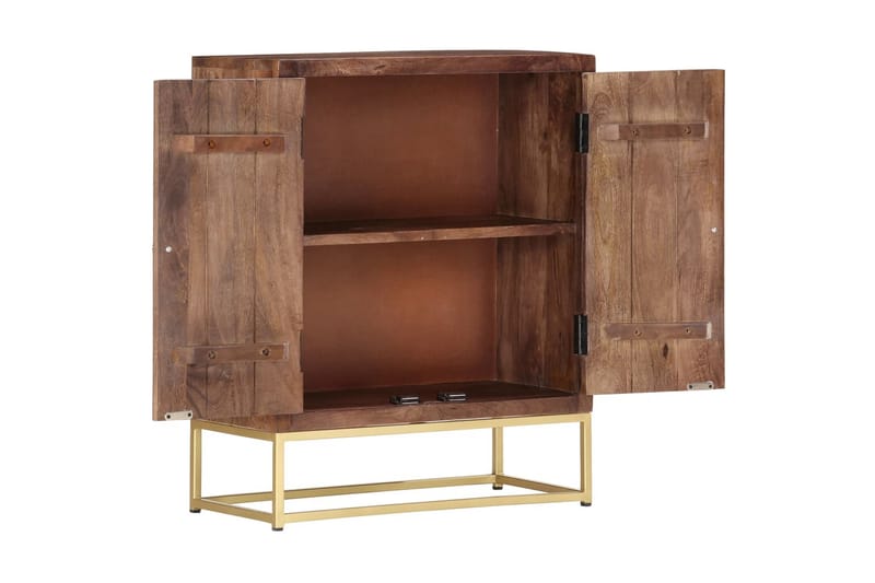 Skänk 60x30x75 cm massivt mangoträ - Brun - Förvaring - Förvaringsmöbler - Skänkar & sideboards