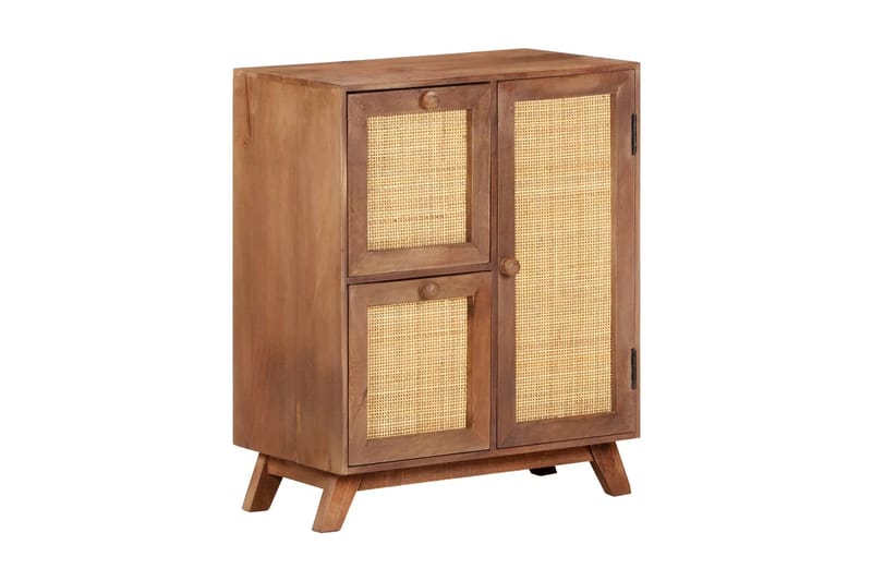 Skänk 60x35x75 cm massivt mangoträ - Brun - Förvaring - Förvaringsmöbler - Skänkar & sideboards