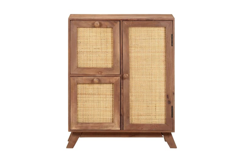 Skänk 60x35x75 cm massivt mangoträ - Brun - Förvaring - Förvaringsmöbler - Skänkar & sideboards