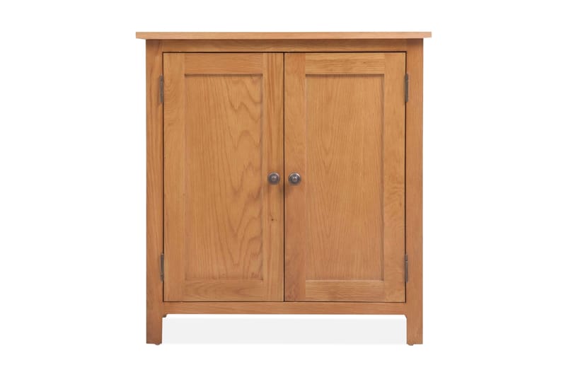 Skänk 70x35x75 cm massiv ek - Brun - Förvaring - Förvaringsmöbler - Skänkar & sideboards