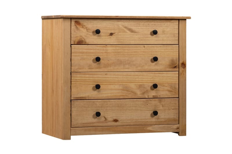 Skänk 80x40x73 cm furu Panama - Brun - Förvaring - Förvaringsmöbler - Skänkar & sideboards