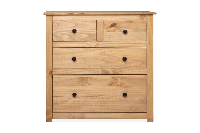 Skänk 80x40x83 cm furu panama - Brun - Förvaring - Förvaringsmöbler - Skänkar & sideboards