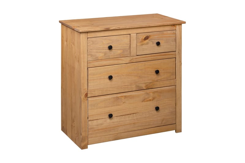 Skänk 80x40x83 cm furu panama - Brun - Förvaring - Förvaringsmöbler - Skänkar & sideboards