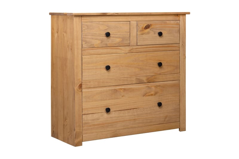 Skänk 80x40x83 cm furu panama - Brun - Förvaring - Förvaringsmöbler - Skänkar & sideboards