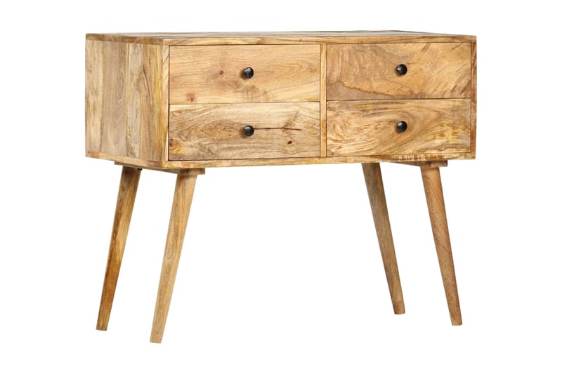 Skänk 85x40x71 cm massivt mangoträ - Brun - Förvaring - Förvaringsmöbler - Skänkar & sideboards