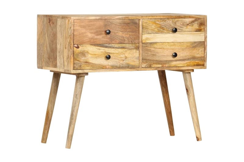 Skänk 85x40x71 cm massivt mangoträ - Brun - Förvaring - Förvaringsmöbler - Skänkar & sideboards