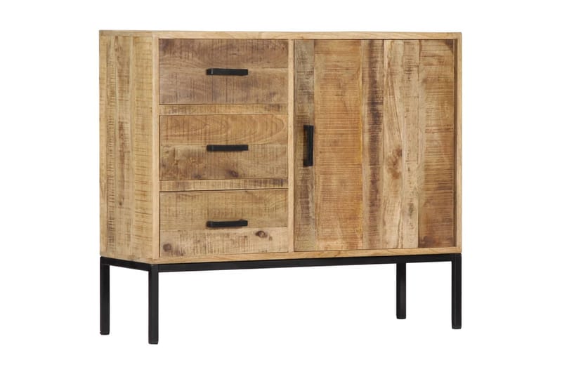 Skänk 88x30x71 cm massivt mangoträ - Brun - Förvaring - Förvaringsmöbler - Skänkar & sideboards