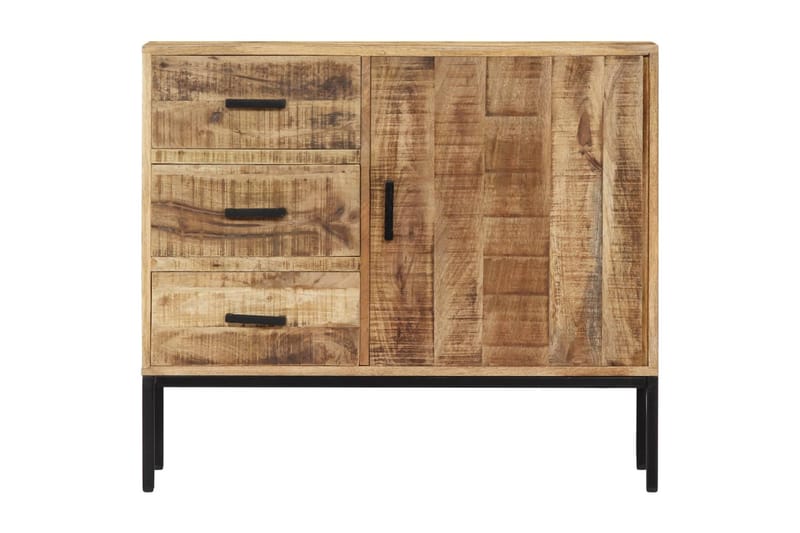 Skänk 88x30x71 cm massivt mangoträ - Brun - Förvaring - Förvaringsmöbler - Skänkar & sideboards