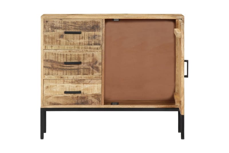 Skänk 88x30x71 cm massivt mangoträ - Brun - Förvaring - Förvaringsmöbler - Skänkar & sideboards