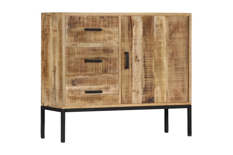 Skänk 88x30x71 cm massivt mangoträ - Brun - Förvaring - Förvaringsmöbler - Skänkar & sideboards