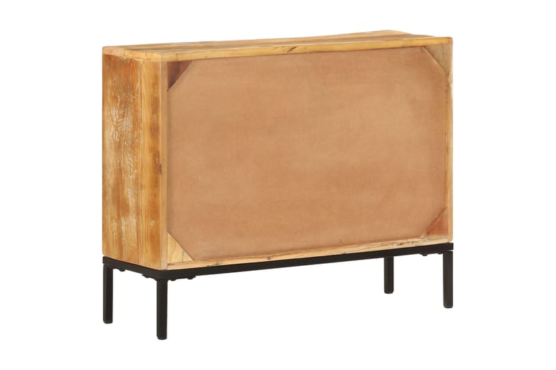 Skänk 88x30x73 cm massivt återvunnet trä - Brun/Flerfärgad - Förvaring - Förvaringsmöbler - Skänkar & sideboards