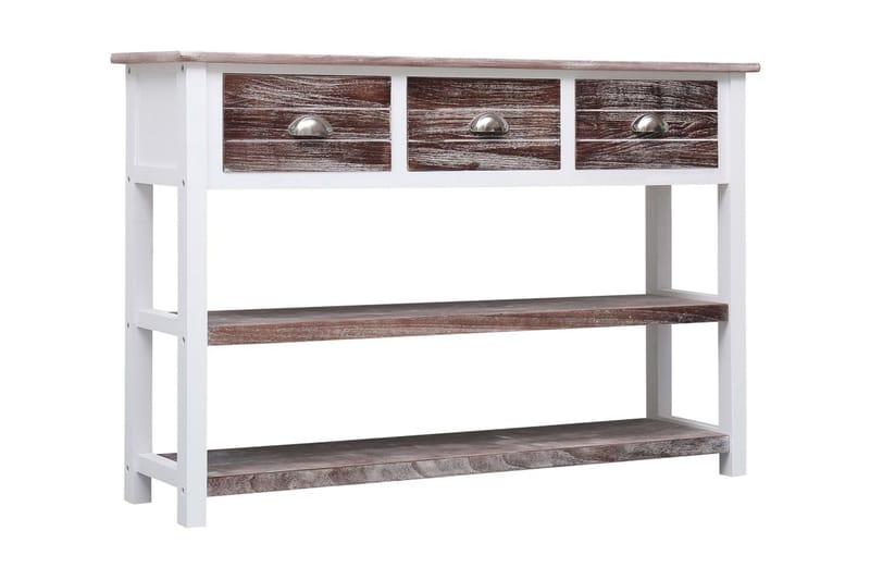 Skänk antikbrun 115x30x76 cm trä - Brun - Förvaring - Förvaringsmöbler - Skänkar & sideboards