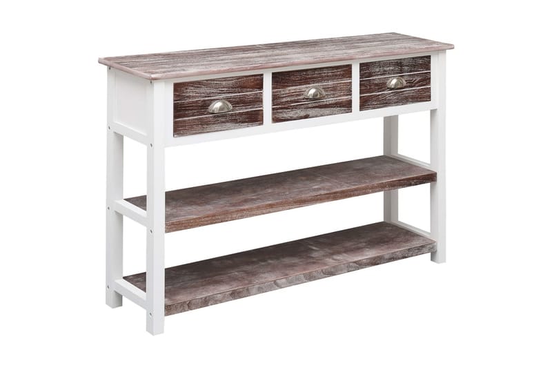 Skänk antikbrun 115x30x76 cm trä - Brun - Förvaring - Förvaringsmöbler - Skänkar & sideboards