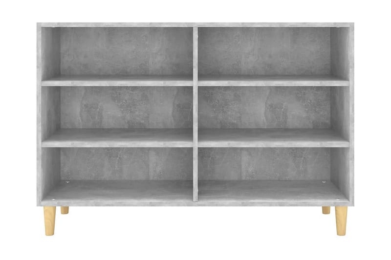 Skänk betonggrå 103,5x35x70 cm spånskiva - Betonggrå - Förvaring - Förvaringsmöbler - Skänkar & sideboards