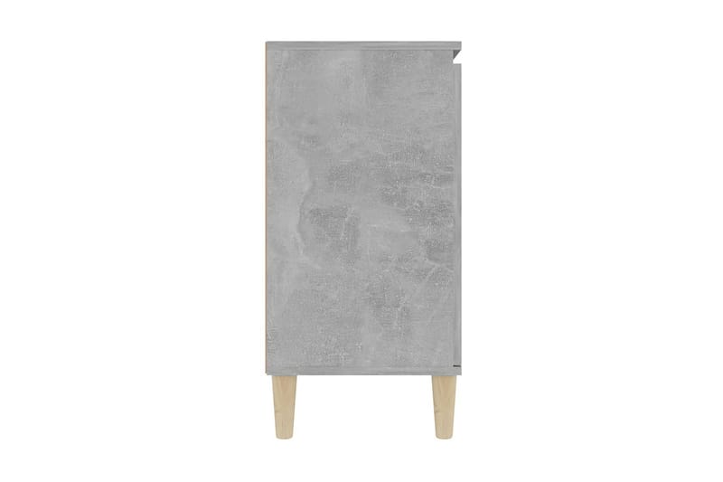 Skänk betonggrå 103,5x35x70 cm spånskiva - Grå - Förvaring - Förvaringsmöbler - Skänkar & sideboards