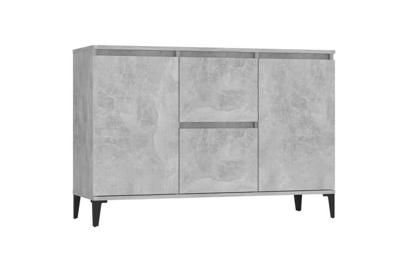 Skänk betonggrå 104x35x70 cm spånskiva - Betonggrå - Förvaring - Förvaringsmöbler - Skänkar & sideboards