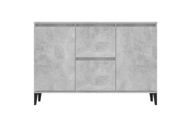 Skänk betonggrå 104x35x70 cm spånskiva - Betonggrå - Förvaring - Förvaringsmöbler - Skänkar & sideboards