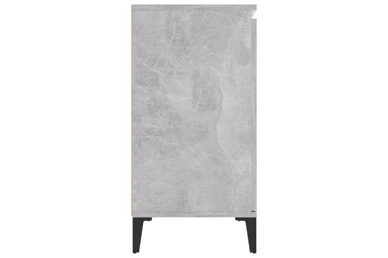 Skänk betonggrå 104x35x70 cm spånskiva - Betonggrå - Förvaring - Förvaringsmöbler - Skänkar & sideboards