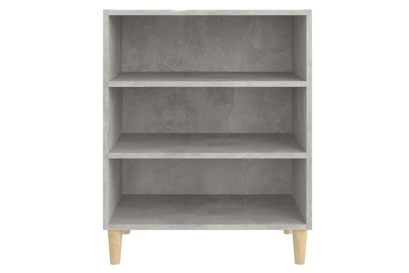 Skänk betonggrå 57x35x70 cm spånskiva - Grå - Förvaring - Förvaringsmöbler - Skänkar & sideboards