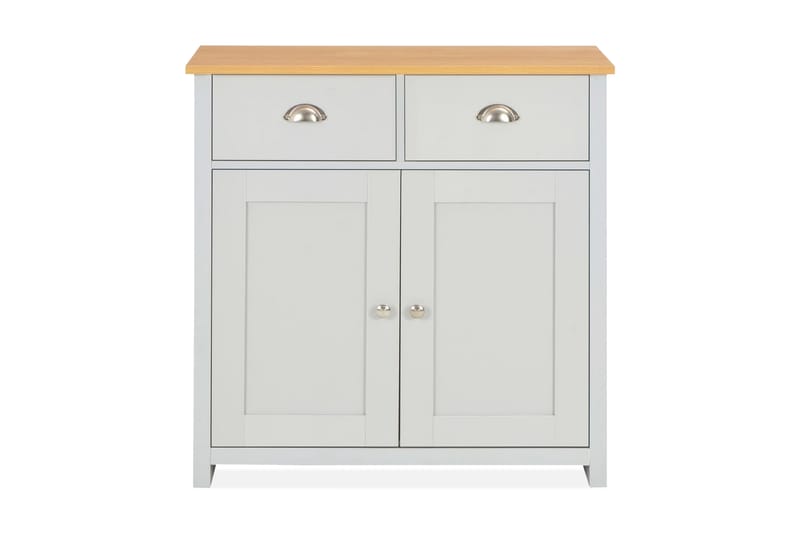 Skänk grå 79x35x81 cm - Grå - Förvaring - Förvaringsmöbler - Skänkar & sideboards