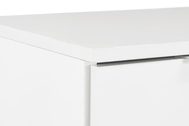 Skänk högglans vit 71x35x76 cm spånskiva - Vit - Förvaring - Förvaringsmöbler - Skänkar & sideboards