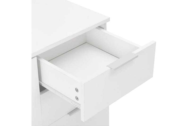 Skänk högglans vit 71x35x76 cm spånskiva - Vit - Förvaring - Förvaringsmöbler - Skänkar & sideboards