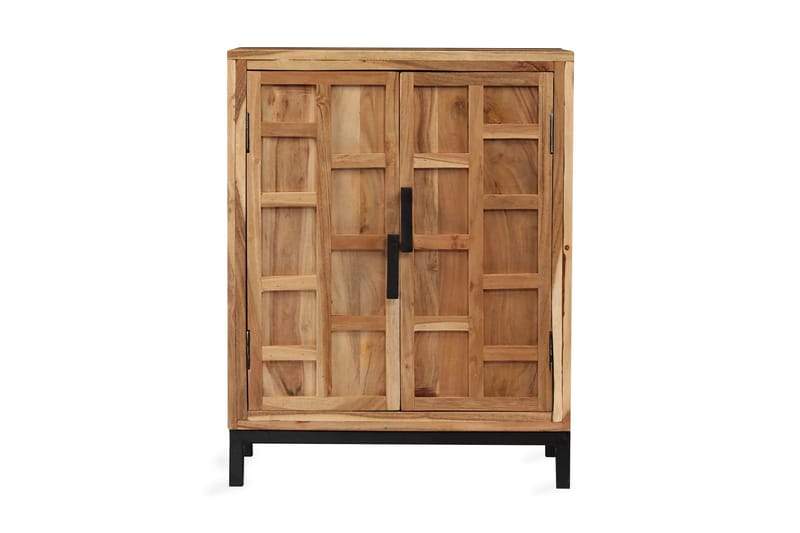 Skänk massivt akaciaträ 60x35x76 cm brun - Brun - Förvaring - Förvaringsmöbler - Skänkar & sideboards