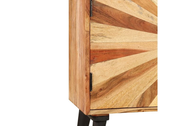 Skänk massivt mangoträ 85x30x75 cm - Brun - Förvaring - Förvaringsmöbler - Skänkar & sideboards